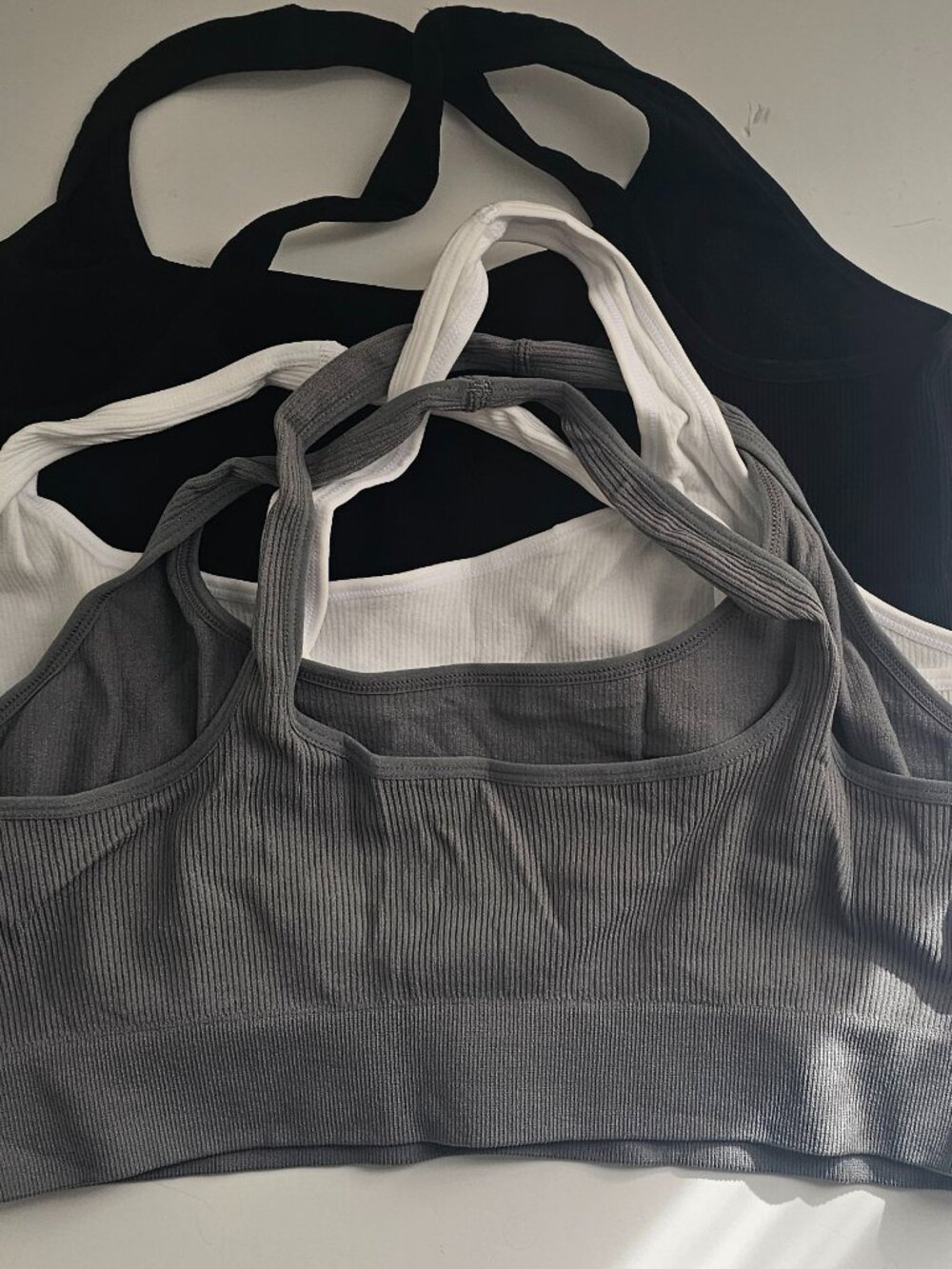 Women's Sport Studio 3 Pack Crisscross Back Sports Bra Size L NEW